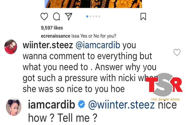 Cardi B and Nicki Minaj Feud