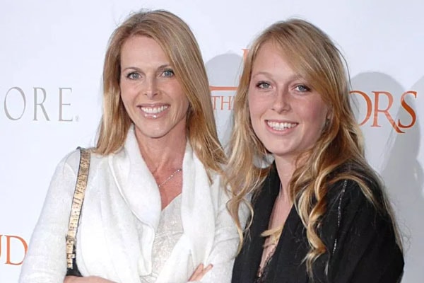 Catherine Oxenberg with her daughter India Oxenberg.