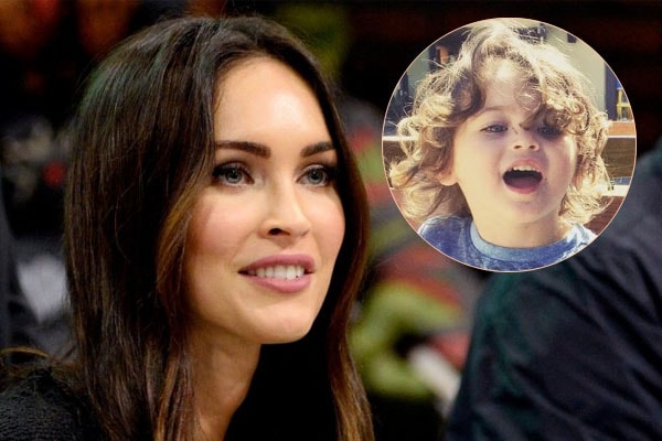 Megan Fox with her son Bodhi Ransom Green