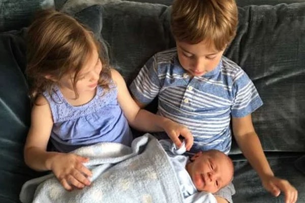 Children of Erin Burnett, son Nyle Thomas, Owen Thomas and daughter Colby Isabella