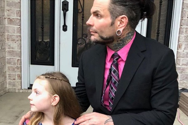 Ruby Claire Hardy, daughter of Jeff Hardy