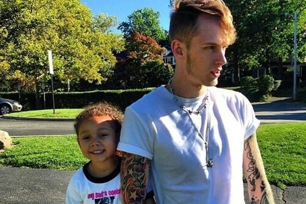 MGK and his daughter