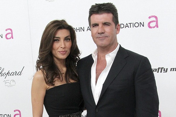 Simon Cowell with Mezhgan Hussainy