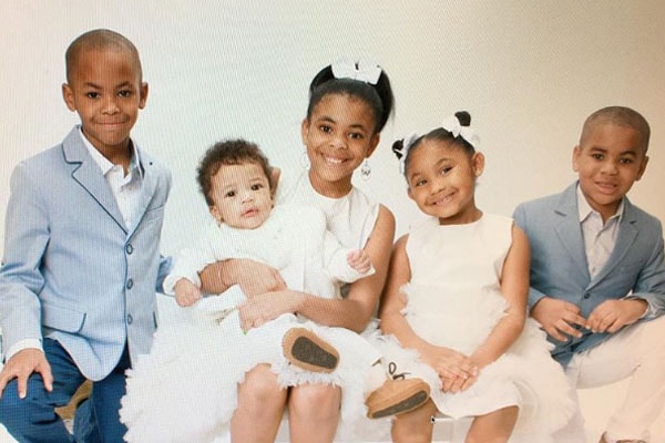 The-Dream's daughter Navy Talia Nash and other children