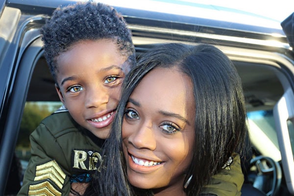Yandy Smith's son Omere Harris
