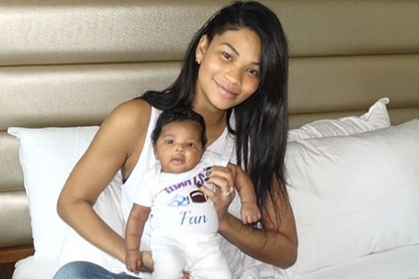 Chanel Iman and daughter Cali Clay Shephard