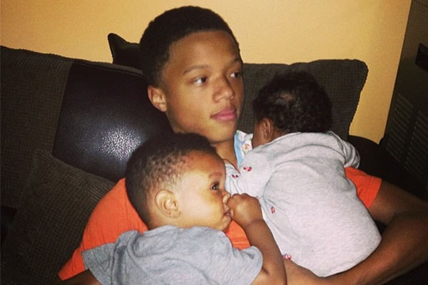 Kirk Frost and Rasheeda's son Karter Frost and Ky Frost