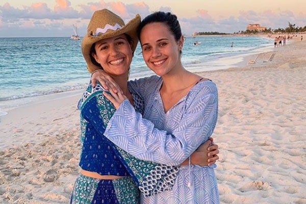 Katie Couric's daughters Caroline Couric Monahan and Elinor Tully Monahan