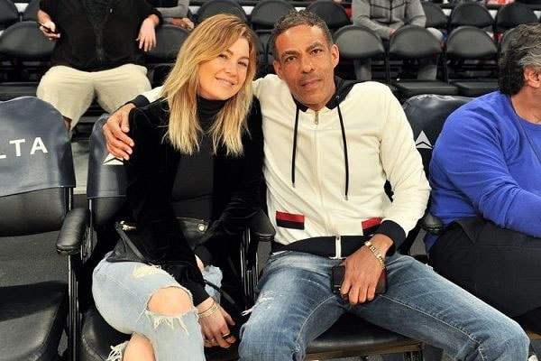 Ellen Pompeo and her husband Chris Ivery