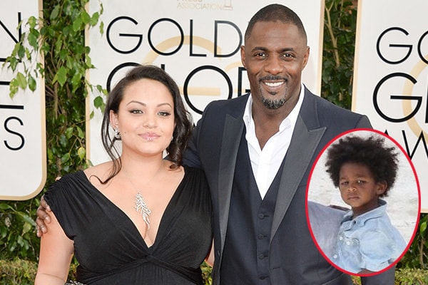 Idris Elba's son Winston Elba and ex-partner Naiyana Garth