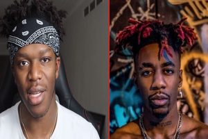 The YouTuber KSI and rapper Dax Feud
