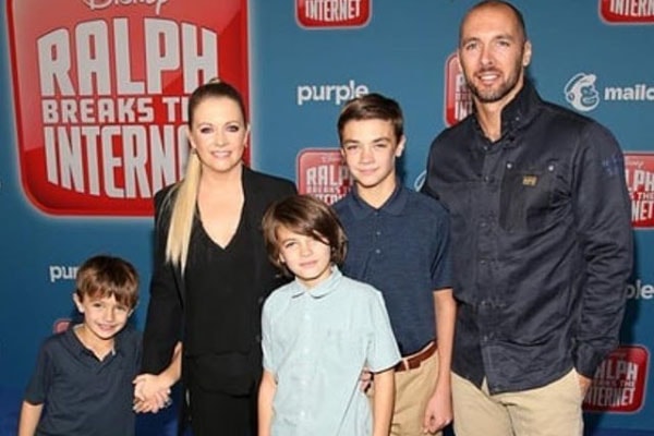 Melissa Joan Hart's sons with husband Mark Wilkerson