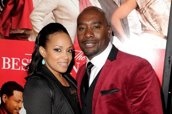 Morris Chestnut and his wife Pam Byse