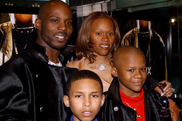 Rapper DMX' ex-wife Tashera Simmons with their children