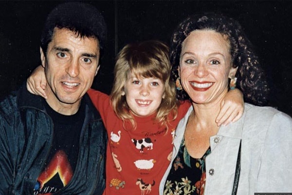 Cristina with parents Valerie and Tony Cristina with parents Valerie and Tony