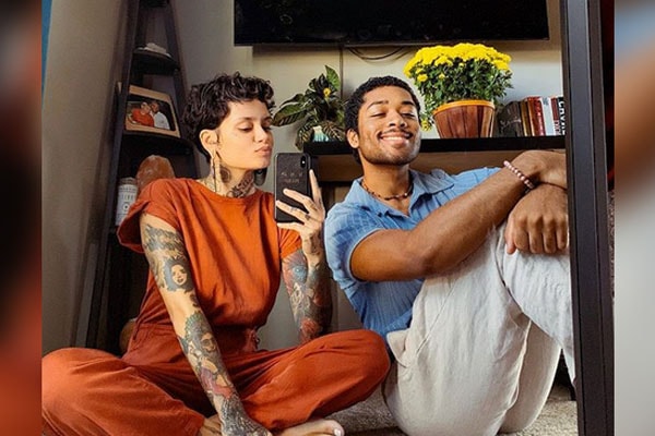 Kehlani and her partner Javie Young-White