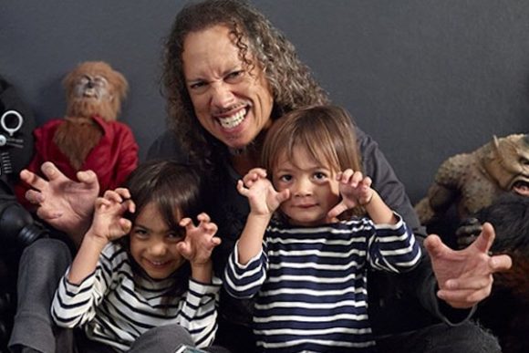 Kirk Hammett's children | Ecelebritymirror