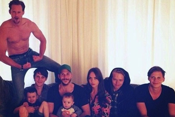 Stellan Skarsgard is father to eight children.