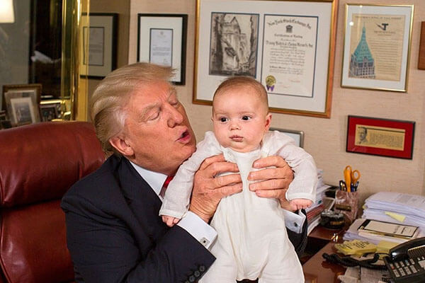 Donald Trump's grandson Theodore James Kushner