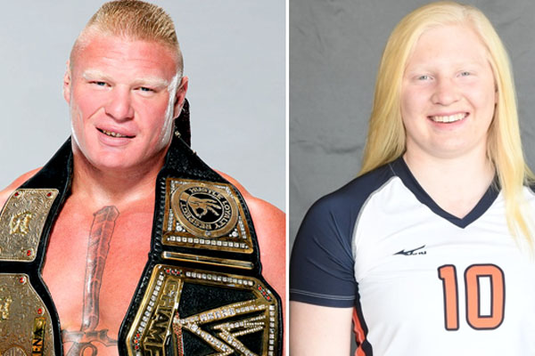 Brock’s daughter Mya Lynn Lesnar Brock’s daughter Mya Lynn Lesnar
