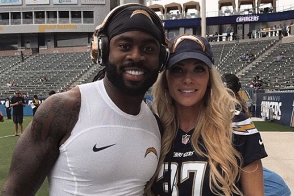 Jahleel Addae's wife and baby mama