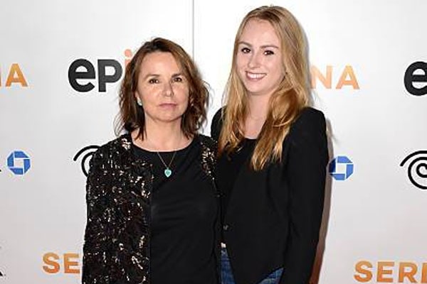 Anna McEnroe with her mother
