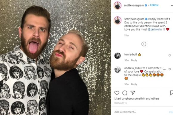 Openly Gay, Scott Evans' Ex-Boyfriend Is Zach Volin, Love Life And