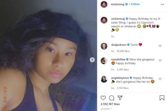 Is Nicki Minaj’s Sister Ming Maraj Her Identical Twin? | eCelebrityMirror