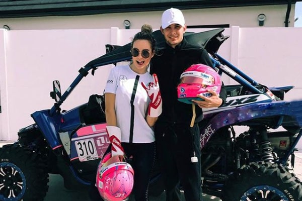 Esteban Ocon girlfriend Elena Berri is an Instagram model Esteban Ocon girlfriend Elena Berri is an Instagram model