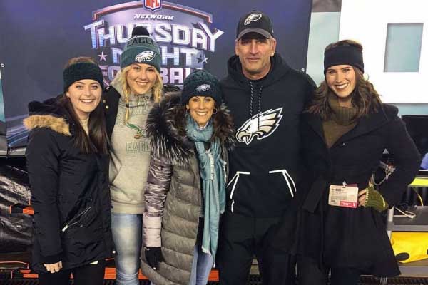 Frank Reich's Daughters; Aviry, Lia, and Hannah