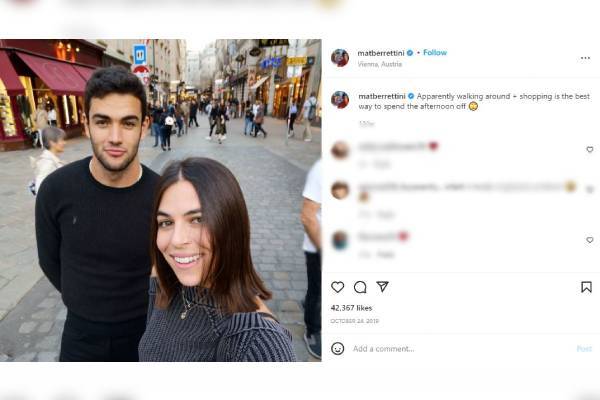 Matteo Berrettini and Ajla Tomljanovic's relationship