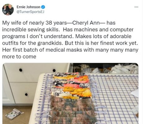 Ernie Johnson Jr.'s wife's Creative Creations | Ecelebritymirror
