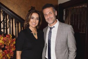 Khaled Hosseini and his wife | Ecelebritymirror