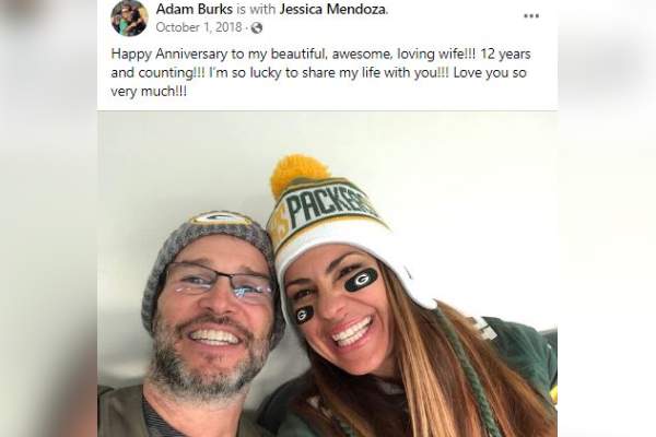 Jessica Mendoza husband Adam Burks